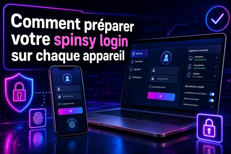 Comment préparer votre spinsy login sur chaque appareil
